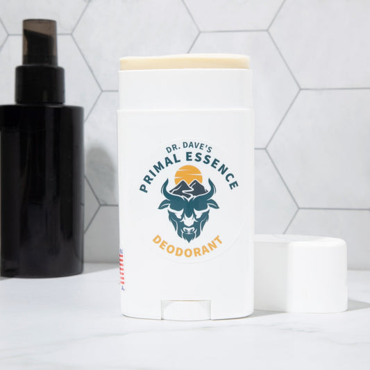 Natural Deodorant | Sensitive Skin | Baking Soda & Aluminum Free - Dr. Dave's Primal Essence