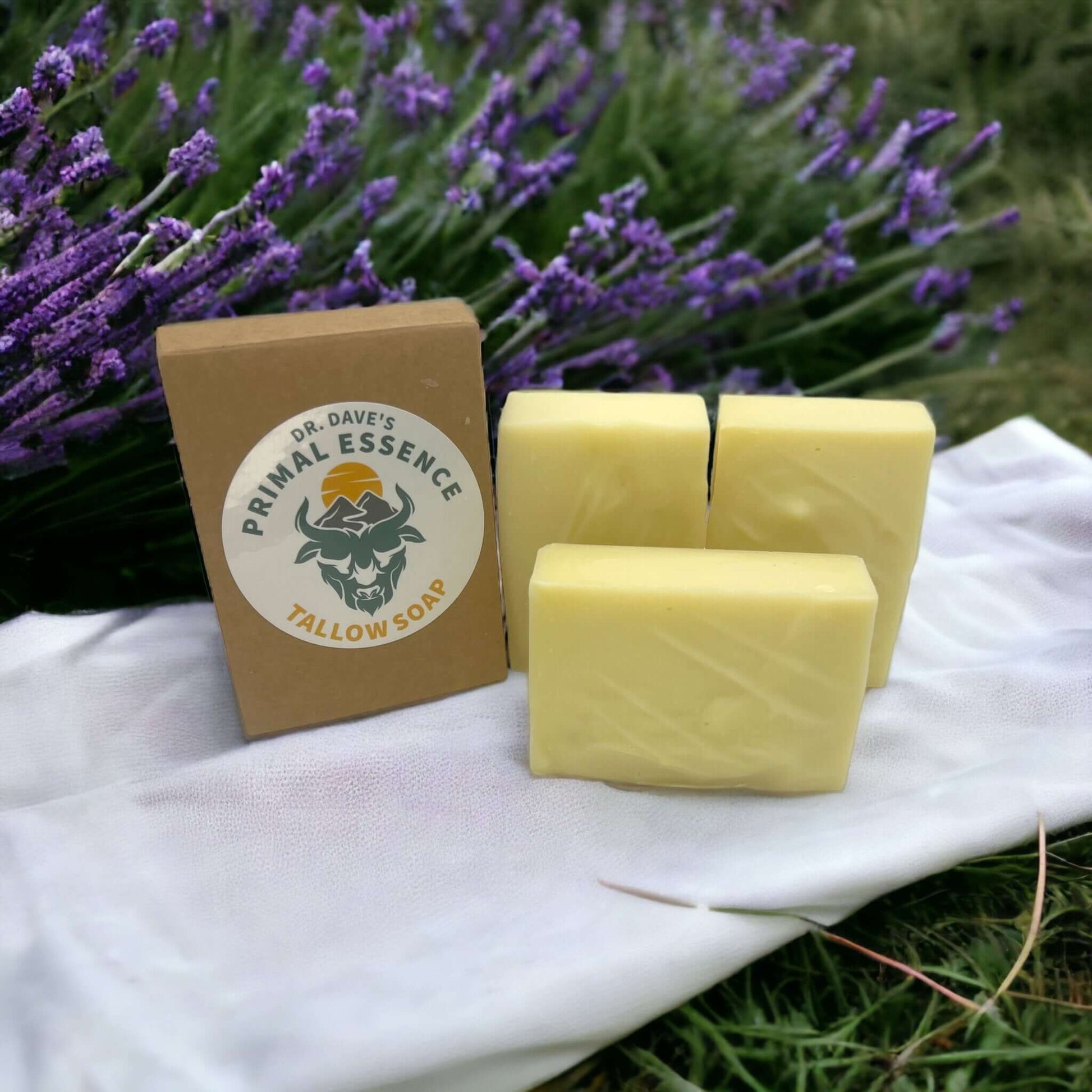 Handcrafted Tallow Soap with All-Natural Ingredients | Multiple Scents - Dr. Dave's Primal Essence