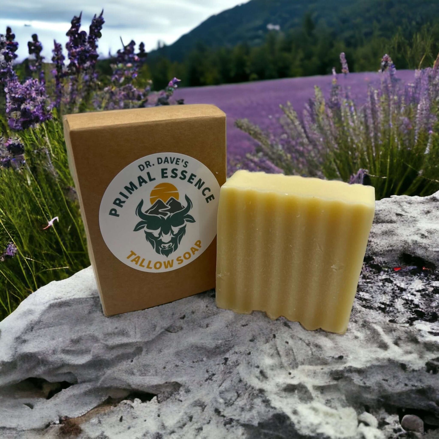 Handcrafted Tallow Soap with All-Natural Ingredients | Multiple Scents - Dr. Dave's Primal Essence